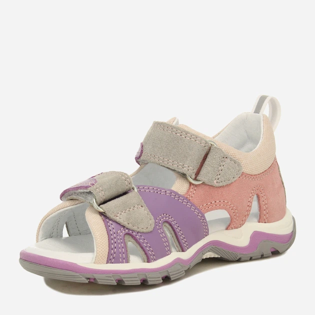 Підліткові шкіряні сандалії для дівчинки Bartek 19187-021 36 Різнокольорові (5904699031558) - зображення 3