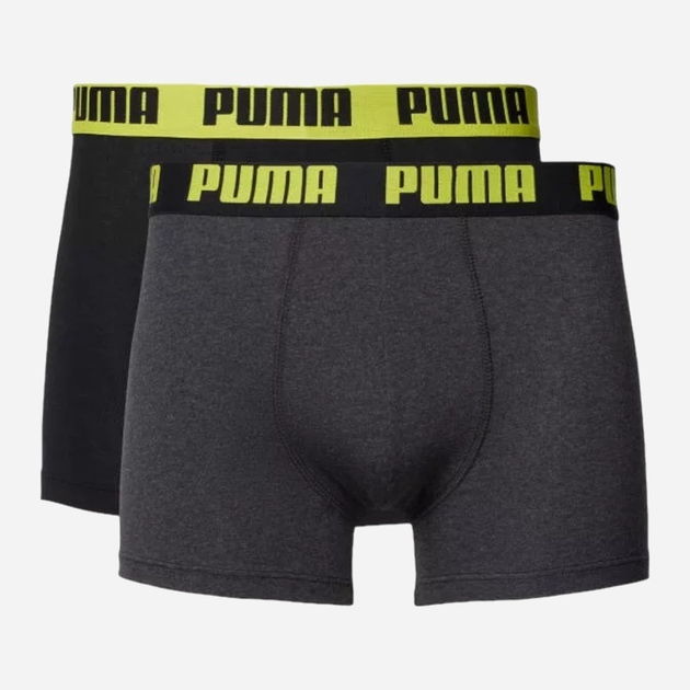 Набір чоловічих трусів 2 штуки Puma Basic Boxer 2P 90682375 S Чорний (8720245482493) - зображення 1