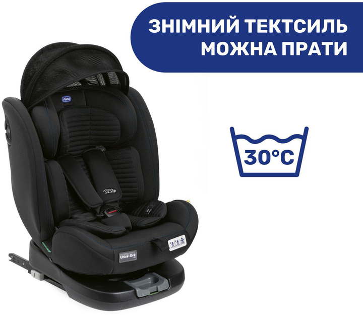 Автокресло Chicco Unico Evo i-Size Air Черное (87031.72) - изображение 14