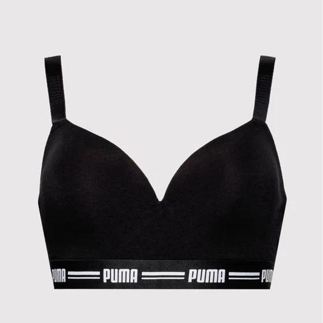 Biustonosz damski bez fiszbin Puma Women Padded Top 90786304 S Czarny (8718824914497) - obraz 4