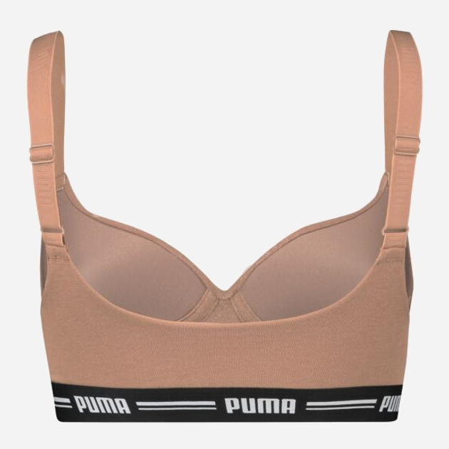 Бюстгальтер Puma Women Padded Top 90786312 XS Бежевий (8720245348690) - зображення 2