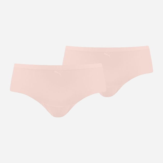 Набор жіночих трусиків-хіпстерів 2 штуки Puma Women Seamless String 2P Hang 93502303 XS Рожевий (8720245040105) - зображення 1