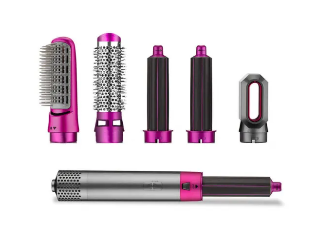 Воздушный фен стайлер для волос Hot Air Styler 5в1 Профессиональный для завивки укладки волос 1000 Вт Защита от перегрева - изображение 9