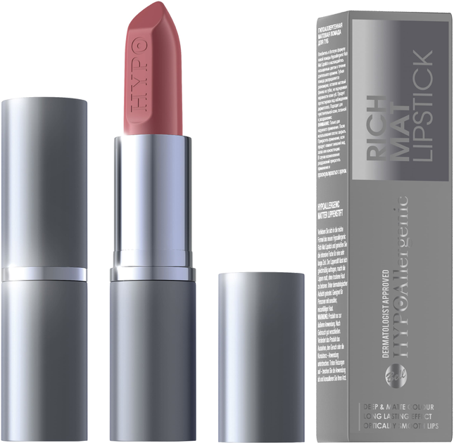 Акція на Помада для губ матова Bell Rich Mat Lipstick Hypo Allergenic 03 Classy Chic 3.7 г від Rozetka