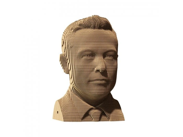 Картонный 3D конструктор Илон Маск, Cartonic, 116 дет. - изображение 7