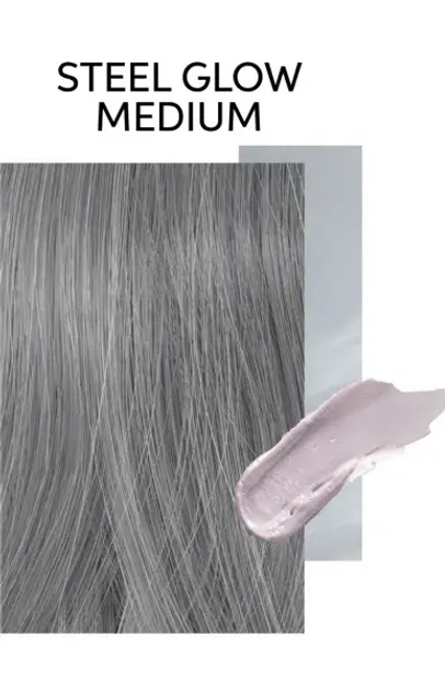 Тонік для фарбування сивого волосся Wella True Grey Toner Steel Glow Dark 60 мл (4064666052922) - зображення 2