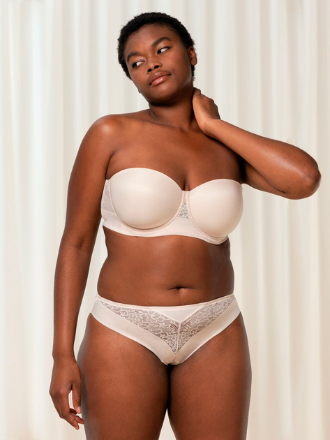 Majtki brazylijskie damskie Triumph 10210654 42 Kremowe (7613138452905) - obraz 3