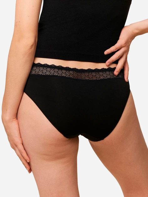 Zestaw damskich majtek typu figi 3 szt Triumph 10214907 L Czarny (7613142032520) - obraz 3