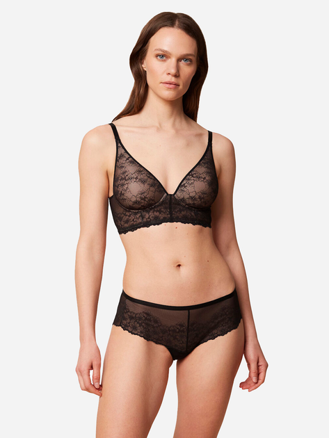 Majtki hipster damskie siateczkowe Triumph 10216462 42 Czarne (7610875978095) - obraz 3