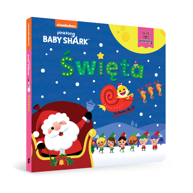 Święta Baby Shark-Study Smart (9788380539402) - obraz 2