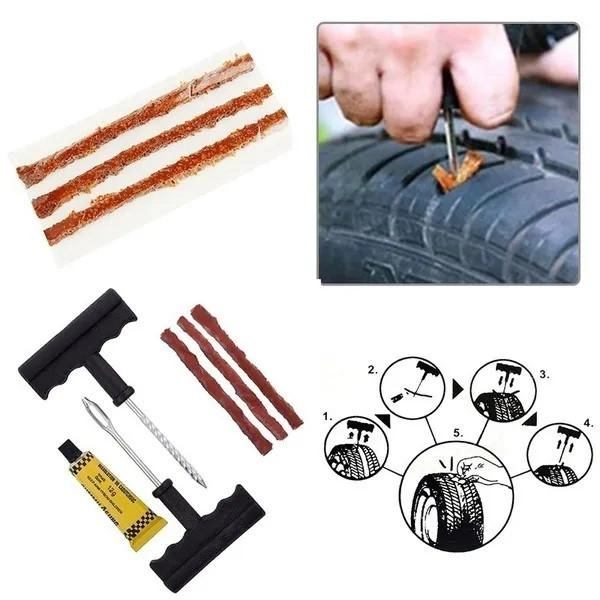 Набор для ремонта бескамерных шин Tekin Tubeless Tire Repair Kit (9183) - изображение 3