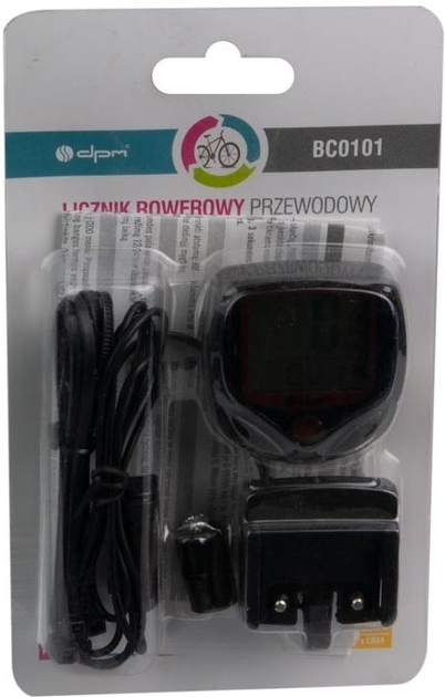 Велокомп'ютер дротовий DPM BC0101 (5903332585731) - зображення 3