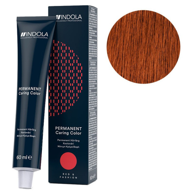 Trwała farba do włosów Indola Pcc Fashion 7.44 Medium Blonde Intense Copper 60 ml (4045787932188) - obraz 2