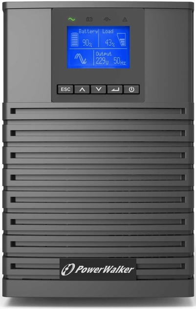 UPS PowerWalker VFI 2000 ICT IoT 2000VA (2000W) Black (VFI 2000 ICT IOT PF1) - obraz 2