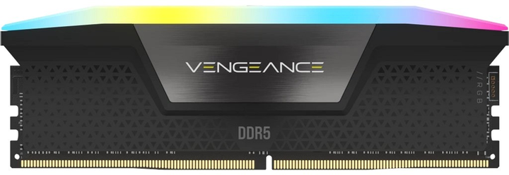 Оперативна пам'ять Corsair DDR5-5600 32768MB PC5-44800 (Kit of 2x16384MB) Vengeance RGB Black (840006600213) - зображення 3