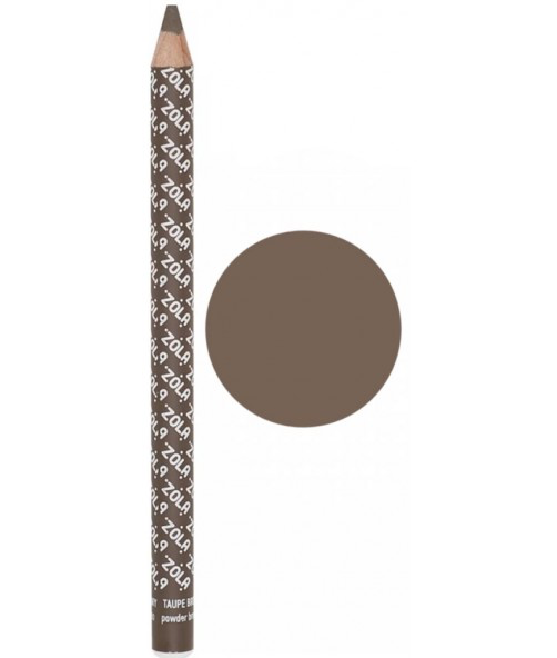Карандаш для бровей пудровый Taupe Brown серо-коричневый Zola - Фото 7 Карандаш для бровей пудровый Taupe Brown серо-коричневый Zola - изображение 7