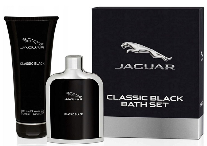 Zestaw męski Jaguar Classic Black Woda toaletowa 100 ml + Żel pod prysznic 200 ml (7640171192970) - obraz 1