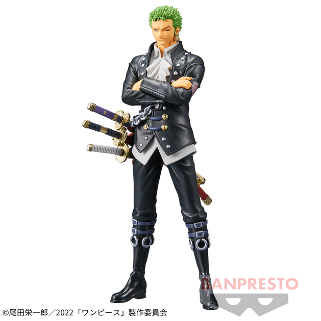 Фігурка Bandai Spirits The Grandline Men One Piece Roronoa Zoro Ван Піс Ророноа Зоро 17см BS TGM OP RZ - зображення 5