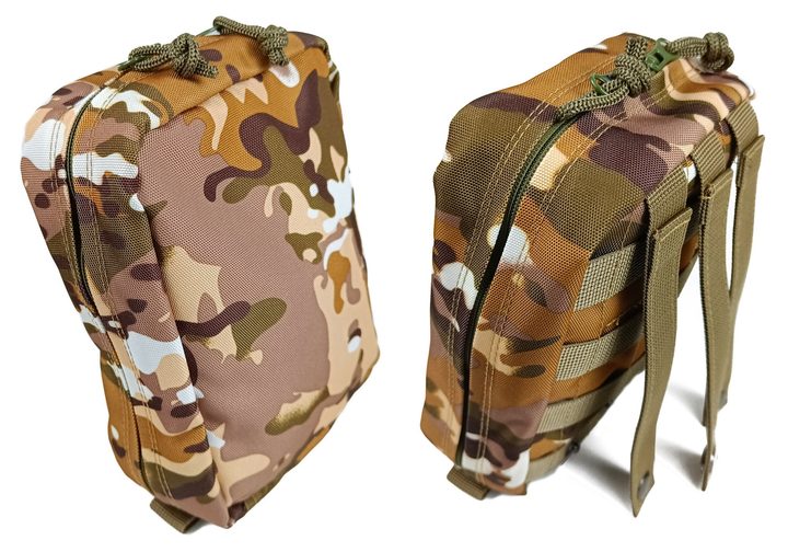 Підсумок аптечка тактична MOLLE Multicam Arid (степовий) для РПС, розгрузки або жилету - зображення 1