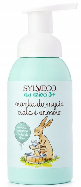 Pianka do mycia ciała i włosów Sylveco dla dzieci 3+ 290 ml (5902249015775) - obraz 1