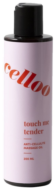 Olej do masażu Celloo Touch Me Tender Anti Cellulite Massage Oil 200 ml (5905054101084) - obraz 1