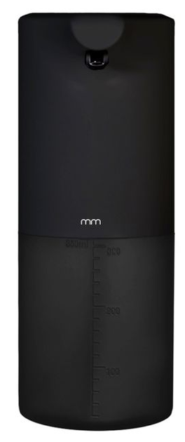 Дозатор мила Mikamax для піни автоматичний чорний 18 см (8719481355982) - зображення 3
