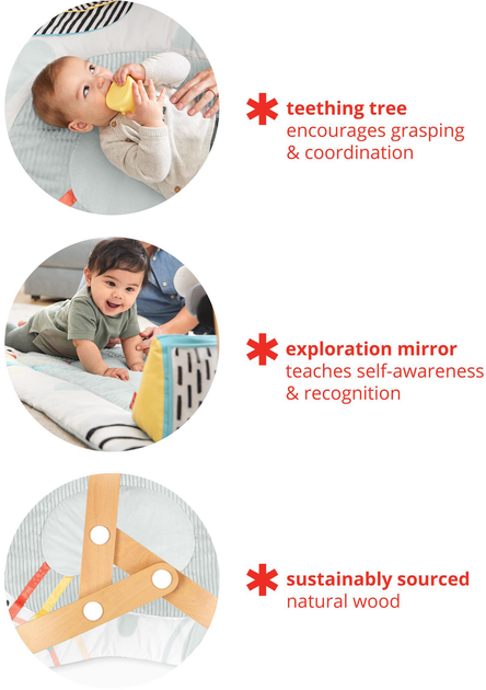 Mata do zabawy Skip Hop Discoverosity Montessori-Inspired (195862024872) - obraz 3