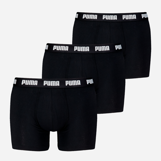 Набор трусов боксеров мужских хлопковых Puma Men Everyday Boxer 3P 93832701 2XL Black (8720245558891) 
