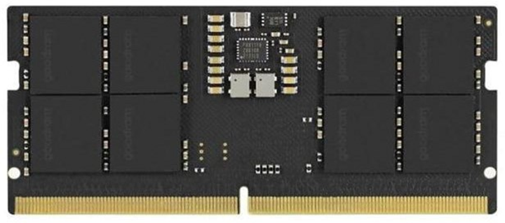 Оперативна пам'ять Goodram SODIMM DDR5-4800 32768MB PC5-38400 Black (GR4800S564L40/32G) - зображення 1