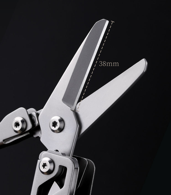 Мультитул NexTool Flagship Pro NE20246 16 в 1 с ножом пилой и плоскогубцами, silver - изображение 6