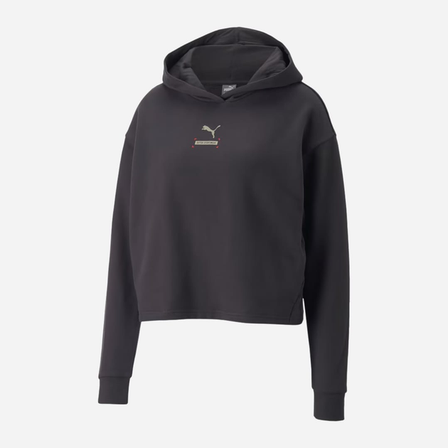 Bluza damska z kapturem krótka Puma Better 67003375 XS Czarna (4065449014892) - obraz 6