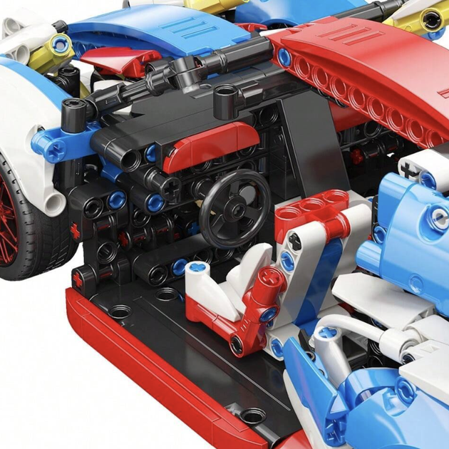Конструктор Moyu Technic 1281 деталі машина від 8 років для дітей та дорослих гоночний автомобіль - зображення 7