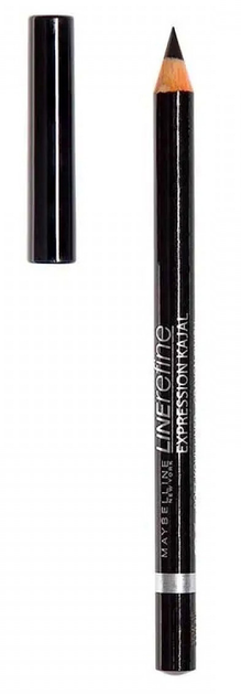 М'який олівець для контурів повік Maybelline New York Line Refine Expression Kajal Чорний 1.14 г (4084200653309) - зображення 1