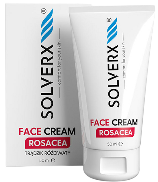 Крем для обличчя Solverx Rosacea для шкіри з розацеа 50 мл (5907479385230) - зображення 1