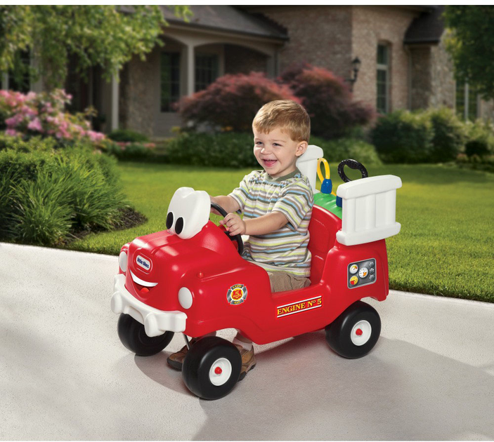 Машинка-толокар Little Tikes Spray and Rescue Fire Truck (0050743616129) - зображення 5