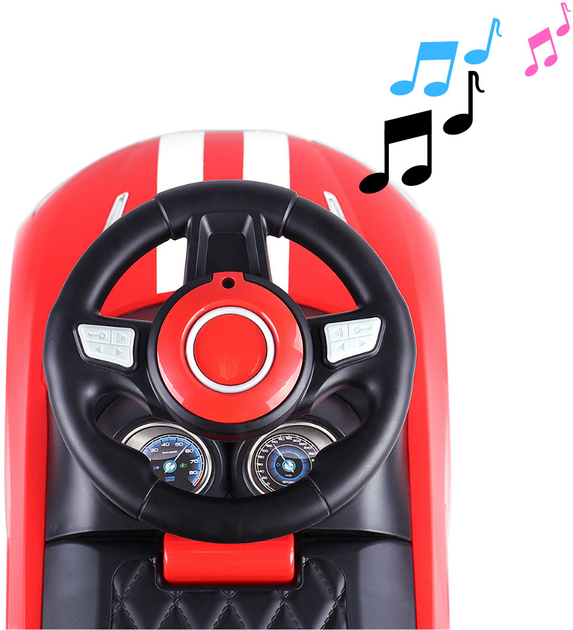 Jeździk Milly Mally Racer Czerwony (5901761122428) - obraz 5