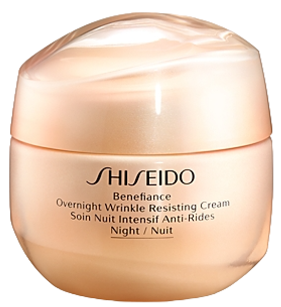 Krem do twarzy Shiseido Benefiance Wrinkle Smoothing Night wygładzający zmarszczki na noc 50 ml (0768614166597) - obraz 1