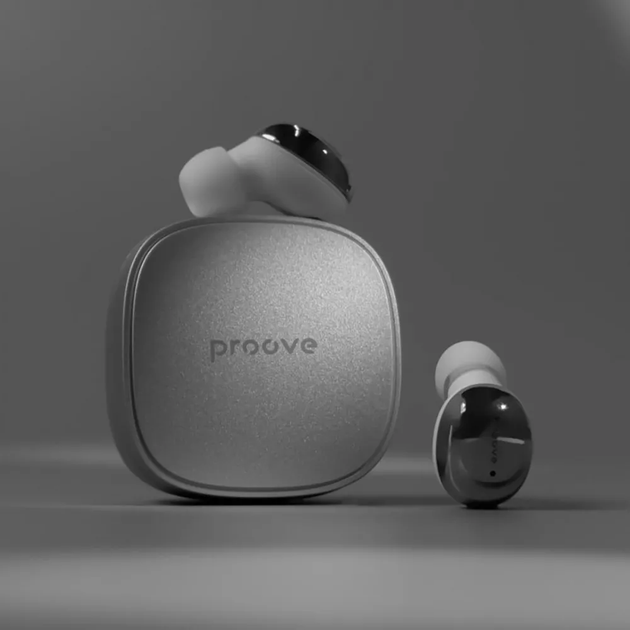 Беспроводные наушники Proove Charm TWS Silver (TWCH00010006) - изображение 6