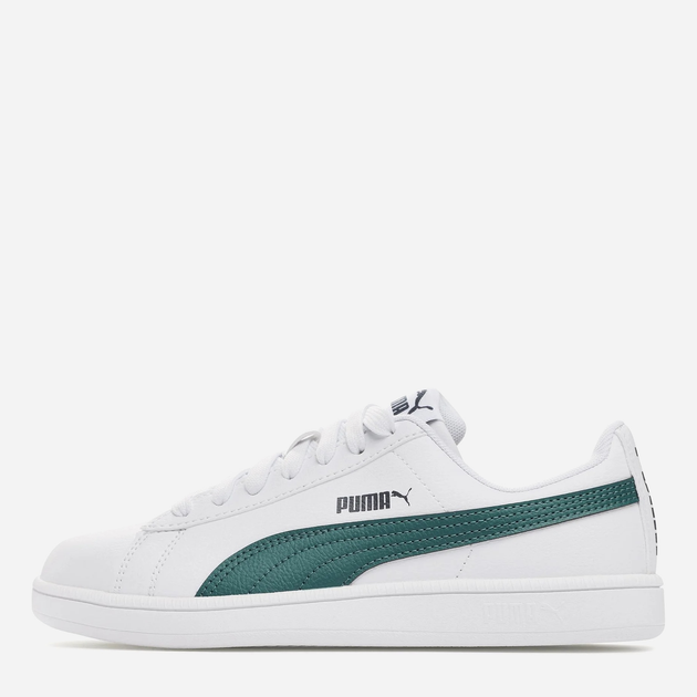 Підліткові кеди для дівчинки Puma UP Jr 37360030 37 (4) Білі з зеленим (4099683063781) - зображення 3