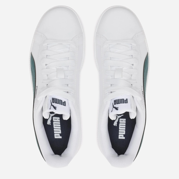 Підліткові кеди для дівчинки Puma UP Jr 37360030 37 (4) Білі з зеленим (4099683063781) - зображення 5