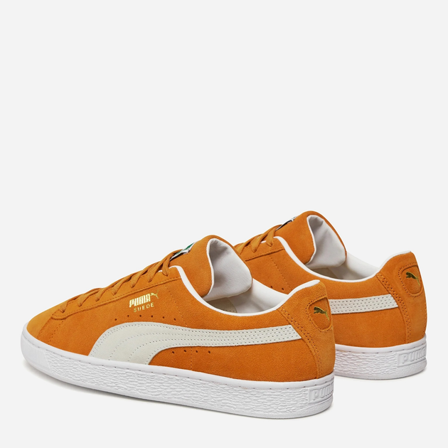 Чоловічі кеди низькі Puma Suede Classic XXI 37491578 41 (7.5UK) 26.5 см Помаранчевий/Білий (4065452929282) - зображення 5