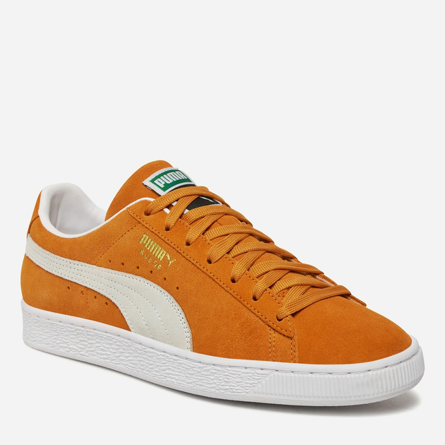 Tenisówki męskie do kostki Puma Suede Classic XXI 37491578 42.5 (8.5UK) 27.5 cm Pomarańczowy/Biały (4065452929305) - obraz 2