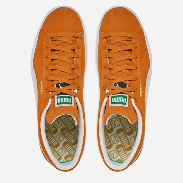 Чоловічі кеди низькі Puma Suede Classic XXI 37491578 44 (9.5UK) 28.5 см Помаранчевий/Білий (4065452929329) - зображення 6