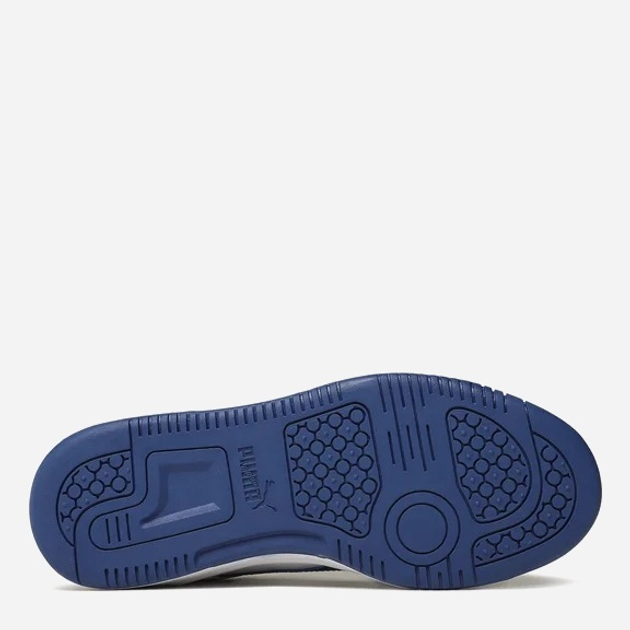 Sneakersy chłopięce Puma Rebound JOY Lo Jr 38198411 38.5 (5.5) Białe z niebieskim (4065452819873) - obraz 6