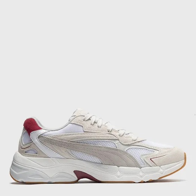 Buty sportowe męskie skórzane Puma Teveris NITRO Feather 38877411 42 (8UK) 27 cm Szary/Fioletowy (4065452502713) - obraz 1