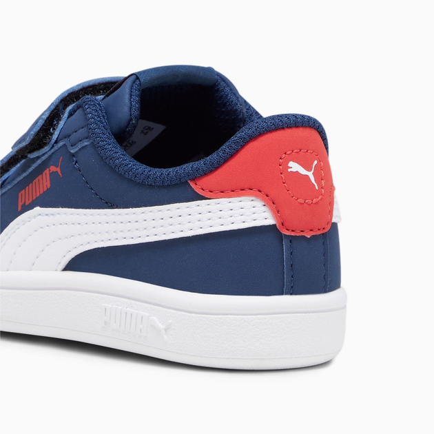 Sneakersy chłopięce na rzepy Puma Puma Smash 3.0 Buck V Inf 39204105 23 (6) Granatowe (4099683119884) - obraz 4