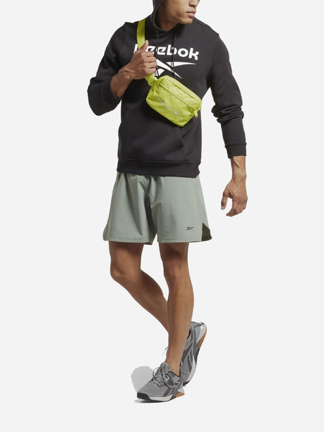 Bluza męska z kapturem Reebok Identity Big 100050290 M Czarna (4066751141177) - obraz 3
