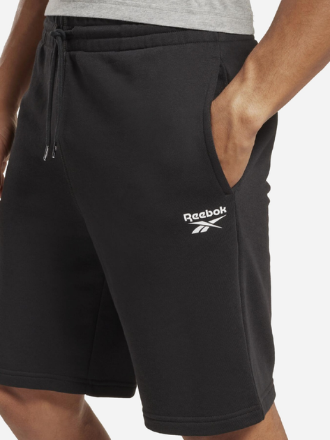 Spodenki dresowe męskie Reebok Identity Smal 100065296 2XL/S Czarne (4066751246469) - obraz 4