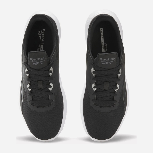 Чоловічі кросівки Reebok Lite 4 100074895 40.5 (7UK) Чорні з білим і сірим (1200143215272) - зображення 3