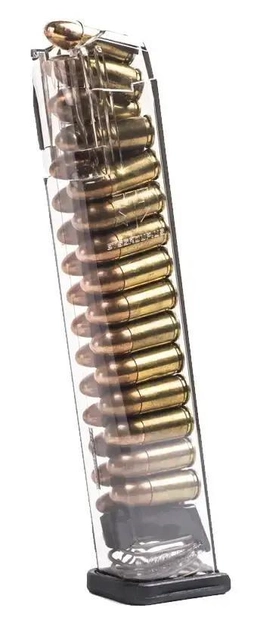Магазин ETS для Glock 9 мм. Емкость - 27 патронов - изображение 2
